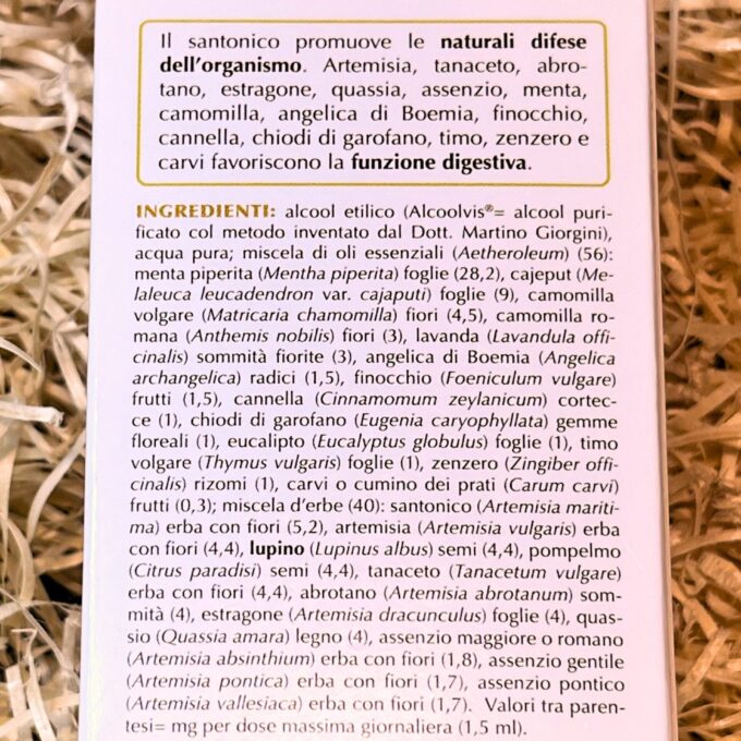 Parassiti intestinali Tenavis ingredienti Parassiti intestinali Tenavis ingredienti